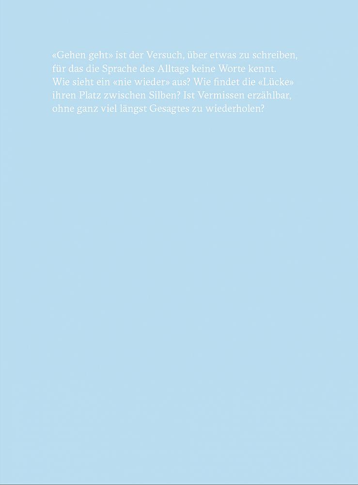 gehen geht | Rücken