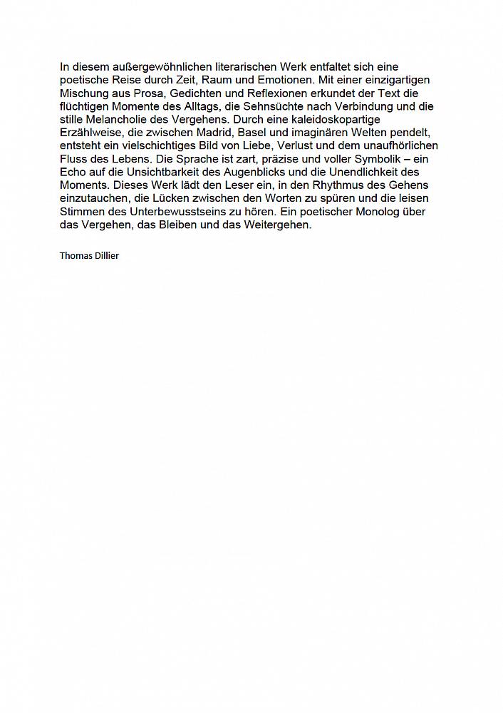 gehen geht | Thomas Dillier